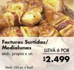 Disco Facturas Surtidas/ Medialunas oferta
