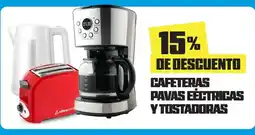Hipermercado Libertad Cafeteras pavas eéctricas y tostadoras oferta