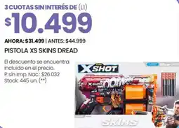 Changomas Pistola xs skins dread oferta