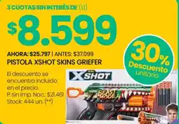 Changomas Pistola xshot skins griefer oferta