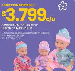 Changomas Bebote sonido oferta