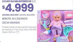 Changomas Bebote accesorios oferta