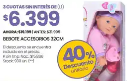 Changomas Bebote accesorios oferta