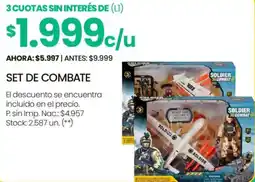 Changomas Set de combate oferta