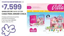Changomas Casa para armar chica oferta