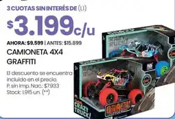 Changomas Camioneta graffiti oferta