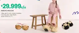 Changomas Pantufla peluche oferta