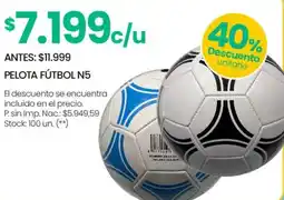 Changomas Pelota fútbol n5 oferta