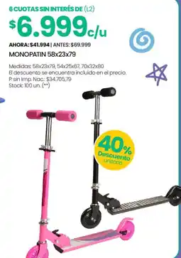 Changomas Monopatin oferta