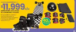 Changomas Set longboard y rollers oferta