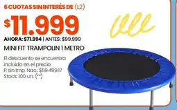 Changomas Mini fit trampolin oferta