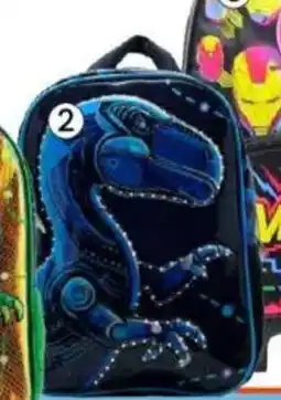 Changomas Mochila cresko mundo dinos espalda con luz oferta
