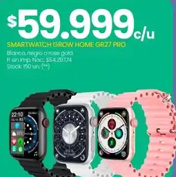Changomas Smartwatch grow home gr27 pro oferta