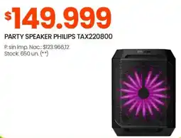 Changomas Philips party speaker oferta