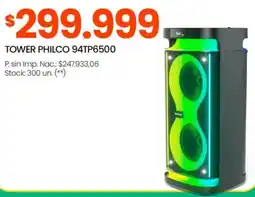 Changomas Philco tower oferta