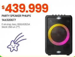 Changomas Philips party speaker oferta