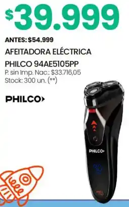 Changomas Philco afeitadora eléctrica oferta