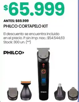 Changomas Philco cortapelo kit oferta