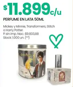 Changomas Perfume en lata oferta