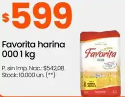 Changomas Favorita harina 000 oferta