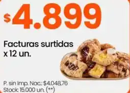 Changomas Facturas surtidas oferta