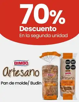 Changomas Bimbo artesano pan de molde/ budín oferta