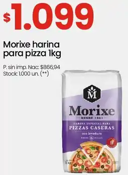 Changomas Morixe harina para pizza oferta