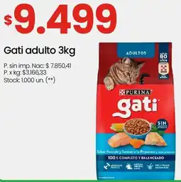 Changomas Purina gati adulto oferta