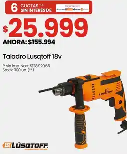 Changomas Lüsqtoff taladro oferta