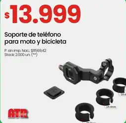Changomas Atr soporte de teléfono para moto y bicicleta oferta
