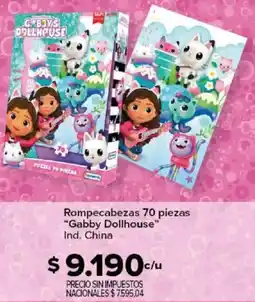 Carrefour Gabby dollhouse rompecabezas oferta