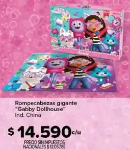 Carrefour Gabby dollhouse rompecabezas gigante oferta