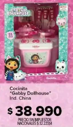 Carrefour Gabby dollhouse cocinita oferta