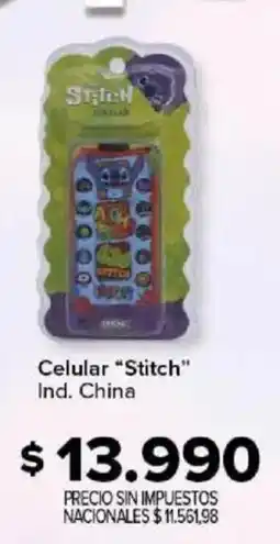 Carrefour Stitch celular oferta