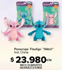 Carrefour Stitch, flexfigs personaje oferta