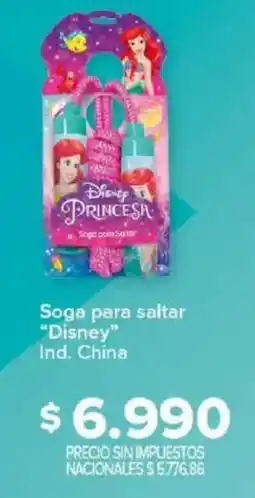 Carrefour Disney soga para saltar oferta