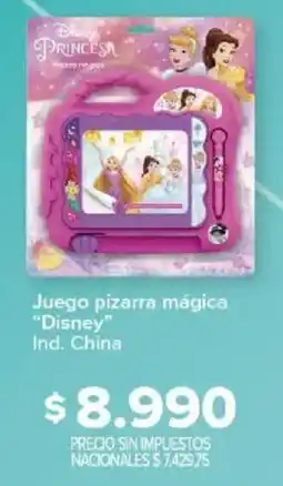 Carrefour Disney juego pizarra mágica oferta