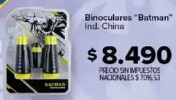 Carrefour Batman binoculares oferta
