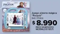 Carrefour Frozen juego pizarra mágica oferta