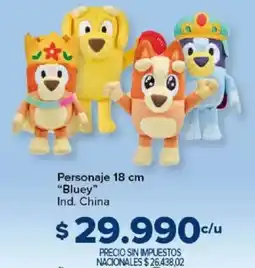 Carrefour Bluey personaje oferta