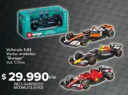 Carrefour Burago vehículo 1:43 oferta