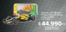 Carrefour Burago vehículo 1:43 f1 race mclaren senna coleccionable oferta