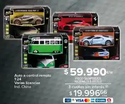 Carrefour Auto a control remoto oferta