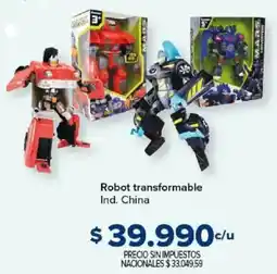 Carrefour Robot transformable oferta