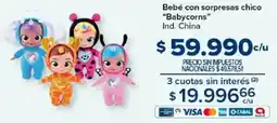 Carrefour Babycorns bebé con sorpresas chico oferta