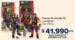 Carrefour Fuerza de rescate 12 con figura oferta