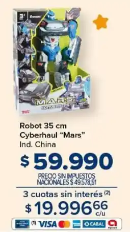Carrefour Mars robot cyberhaul oferta