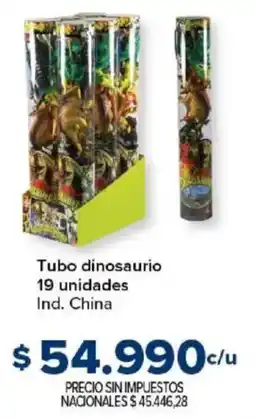 Carrefour Tubo dinosaurio oferta