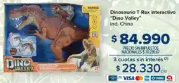Carrefour Dino valley dinosaurio T rex interactivo oferta