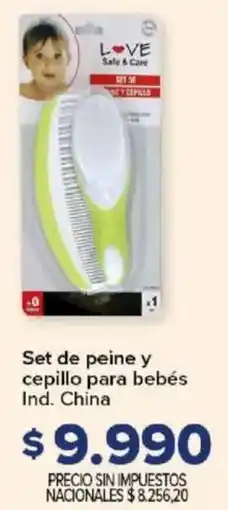 Carrefour Set de peine y cepillo para bebés oferta